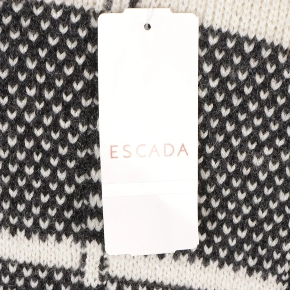 Escada Mohair/Wool Blend Belted Coat NWT - Picture 6 of 9